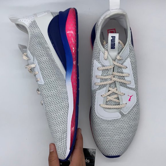 NEW Puma Cell Descend Wave White Blue Pink